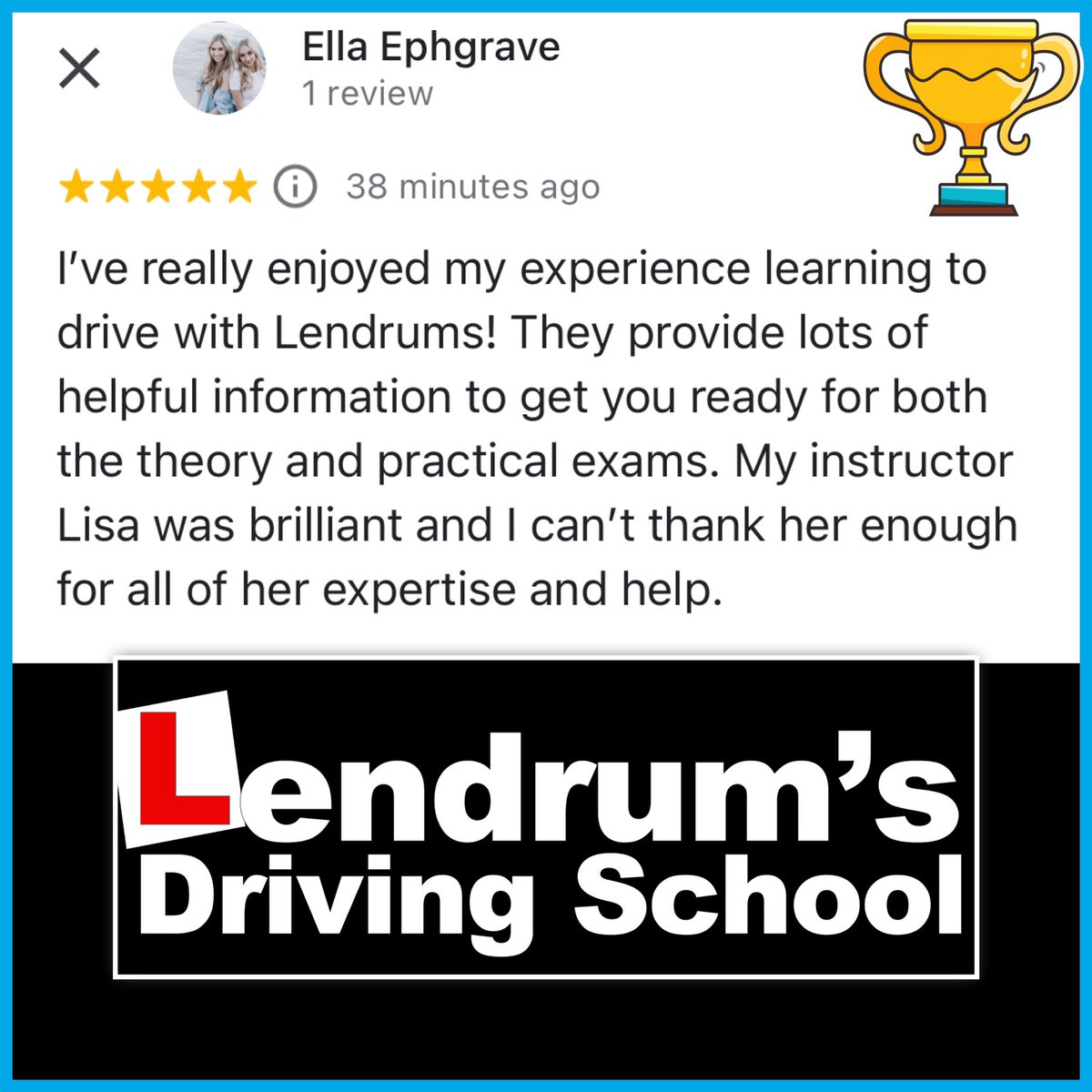 A lovely #reviews for #Southampton #drivinginstructors Mark Gibbs and Lisa
