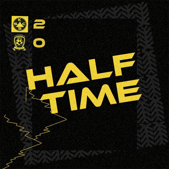 We lead at half time