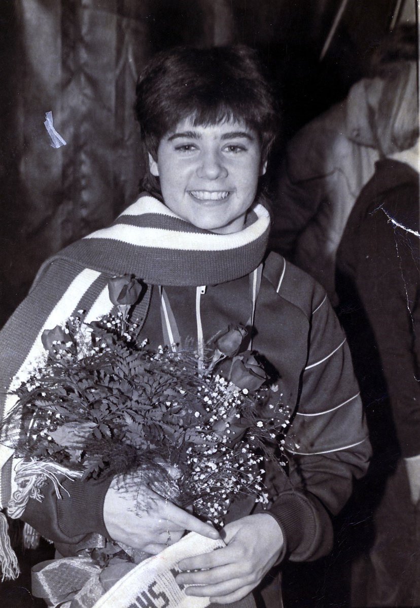 PEISportsHall's tweet photo. Charlottetown, PEI’s outstanding racquetball player, Lisa Devine (PEISHOF 2015)  won a bronze medal in the Under 15 women’s singles in the 1979 Canada Games and came back to win gold in the 16-18 singles in the 1983 Games hosted by Saguenay-Lac-St.Jean, Quebec. #PEI https://t.co/SQSixabQOA