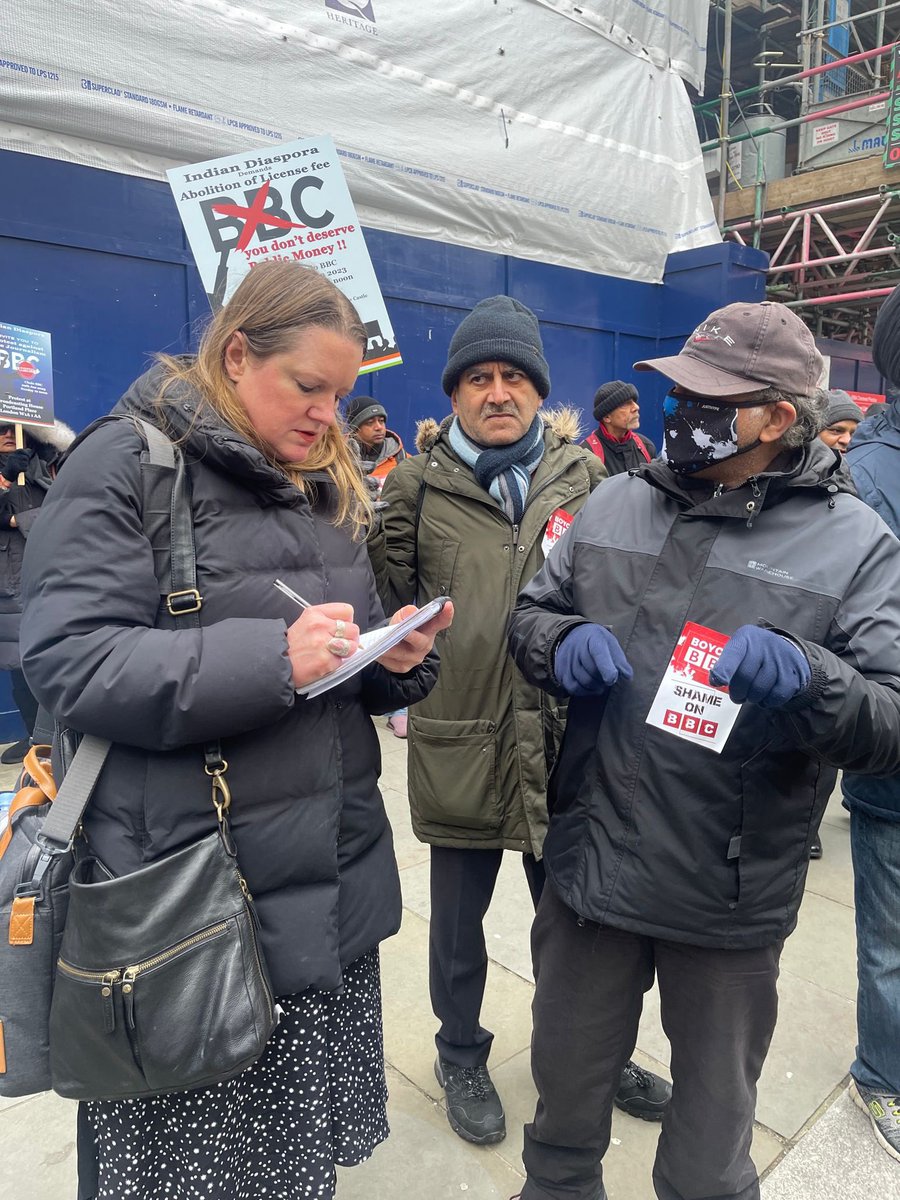 changu311's tweet photo. Kudos to the journalist @naomi2009 &amp; @loveenatandon to keep British Indian’s perspective on the controversial documentary that BBC has manufactured. #BBCdocumentry https://t.co/LSg9TT5AN6