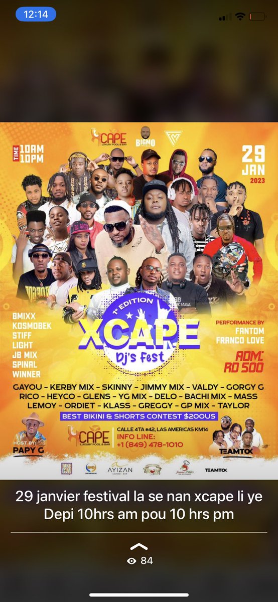 Xcape luxury pool & bar tweet media