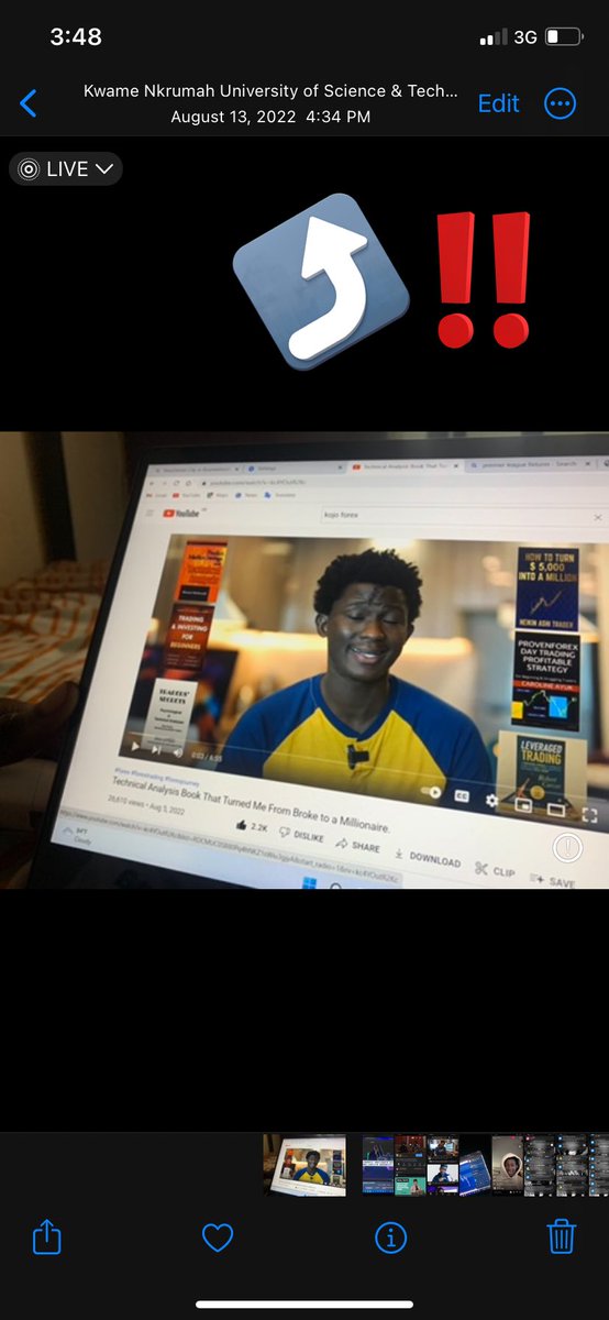 _maxallocated's tweet image. From watching almost all his YouTube videos, to joining almost all his live sessions since August of last year, and gaining as much as I know now trading related , it’s only one name that made that possible, @KojoForex , bless you🤘🏾‼️#kojoforex #bigenergy