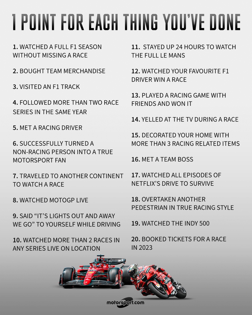 Motorsport tweet media