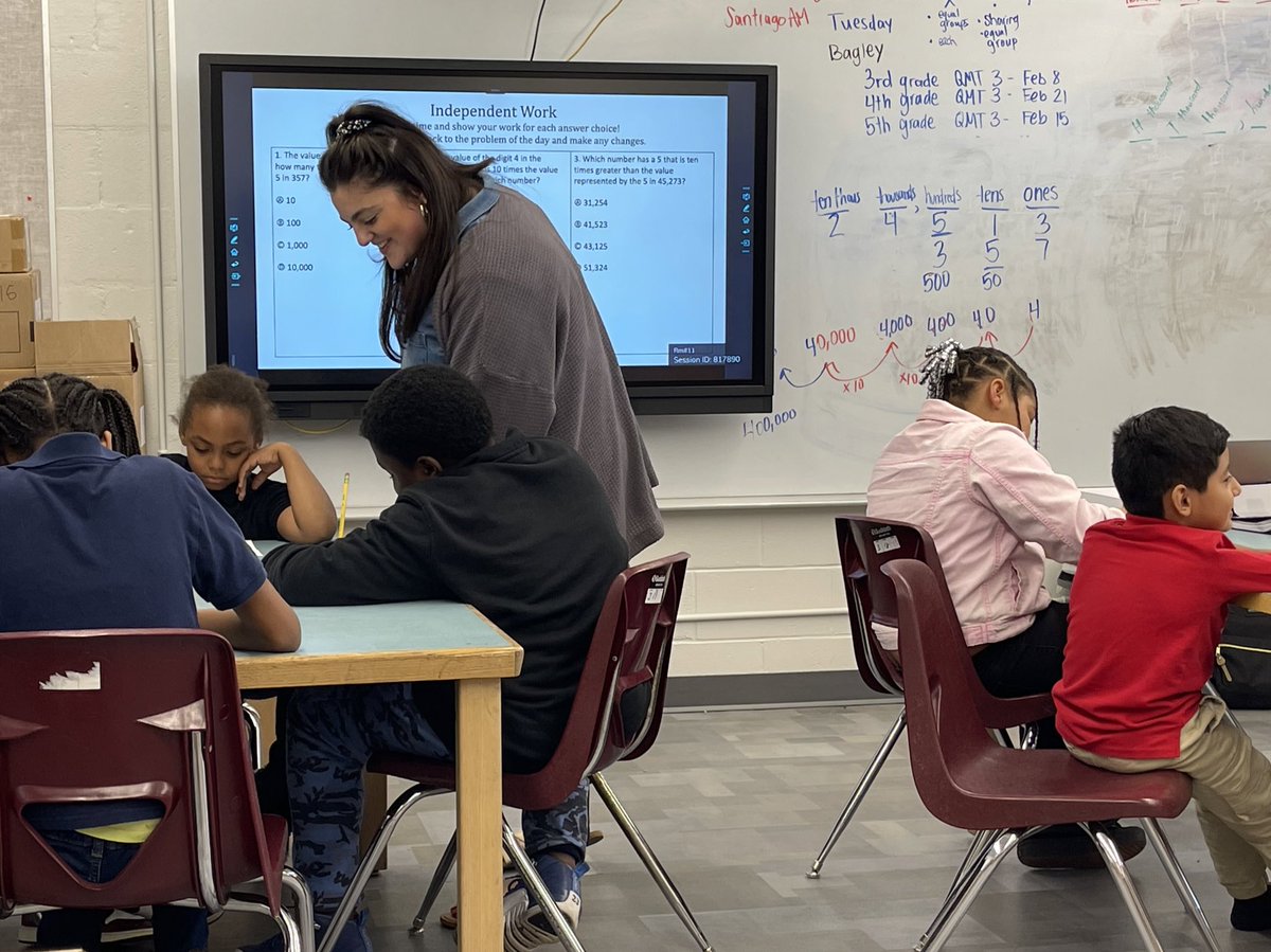 Spring small groups are in full swing! Our coaches, <a href="/msolson08/">Chelsea Olson</a> and <a href="/CarlyNalepa/">Ms. Carly Nalepa</a>, have been exceptionally intentional in their planning 🗒️ We can’t wait to see our students grow! #WitterOnTwitter 🐾