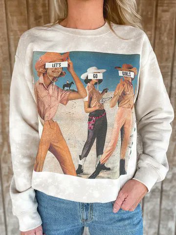 GoldSoulCo1's tweet photo. LET’S GO GIRLS SWEATSHIRT
https://t.co/NV9oVhi4PO https://t.co/ToL2ttwcZn