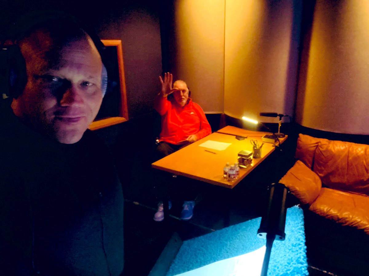 ADR with the great Phillip Noyce, this month. #fastcharlie