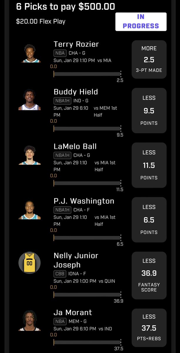 CookinGreenss's tweet photo. Been on a hot streak all week. If it ain’t broke… stay cashing with this formula. Tap in if you locked in with me! #Flex3 #SurgicalFive #Prizepicks #NBA #NFL #GamblingTwityer https://t.co/6ajerIKzs3
