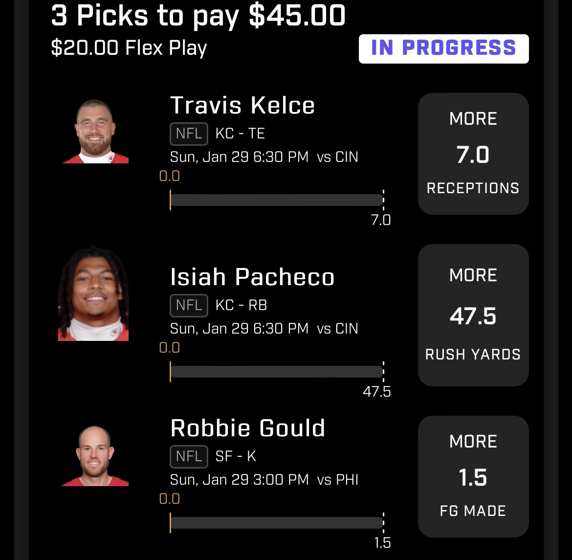 CookinGreenss's tweet photo. Been on a hot streak all week. If it ain’t broke… stay cashing with this formula. Tap in if you locked in with me! #Flex3 #SurgicalFive #Prizepicks #NBA #NFL #GamblingTwityer https://t.co/6ajerIKzs3