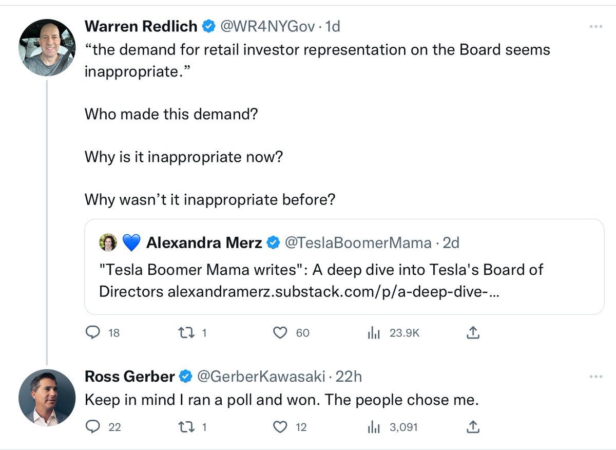 RicochetRowdy's tweet photo. Glad that is settled! #VoteForRoss $tsla https://t.co/vbLMVxbAeF