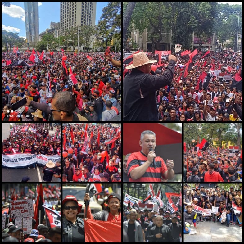 *Caracas se vistió de Rojo y Negro este #28Ene día histórico para la patria...* ❤️🖤

#TupamaroConMaduro
#TupamaroAntiimperialista