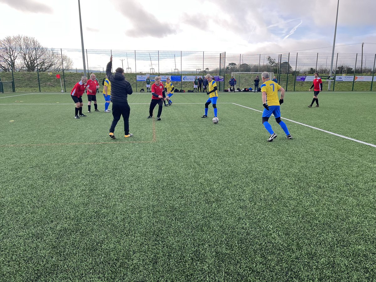WALKING FOOTBALL🟡🔵

All 3 teams competed today👏

The lads scored some great goals &amp; grinded out some good results⚽️

If you’re interested in our Walking Football provision or you’d like to organise a friendly match, please contact mattanthony@tucst.co.uk

#CommunityComesFirst