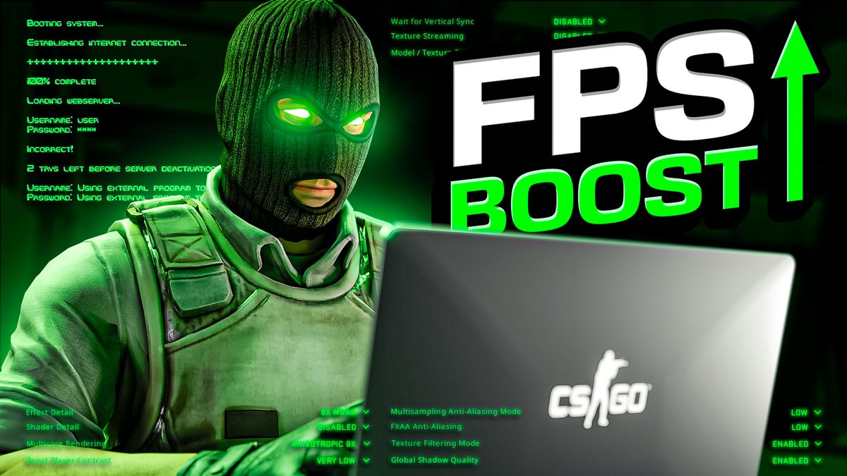 I made a CS:GO FPS Boost Guide with the help of <a href="/Afromnazareth/">Aysafromnazareth</a> 

youtu.be/ogNoiim9ZwM