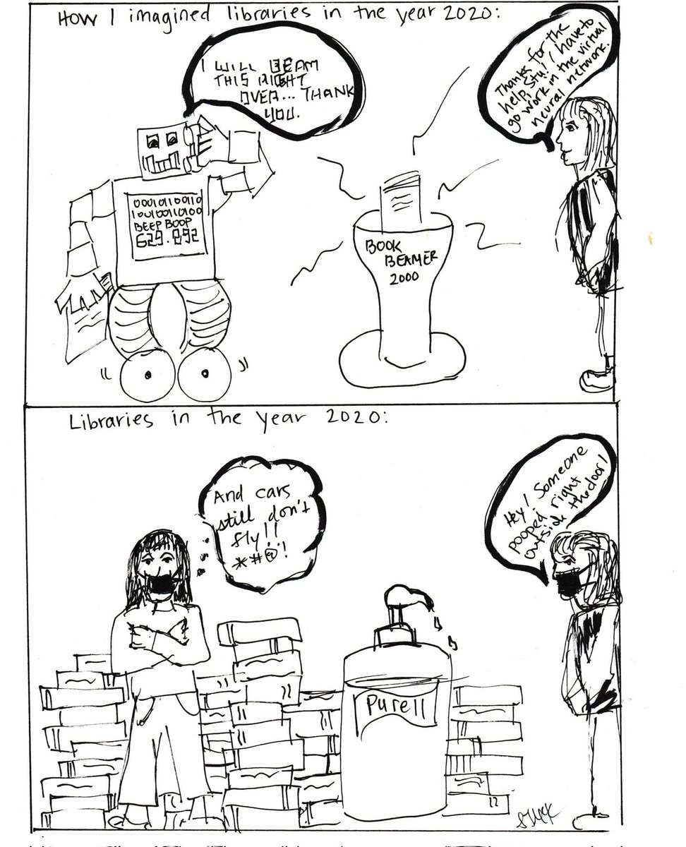Sharon (@sharon) on Twitter photo This Library of the Future session at #liblearnx23 reminded me of this (insert air quotes) amazing art I created in June 2020. This Library of the Future session at #liblearnx23 reminded me of this (insert air quotes) amazing art I created in June 2020.