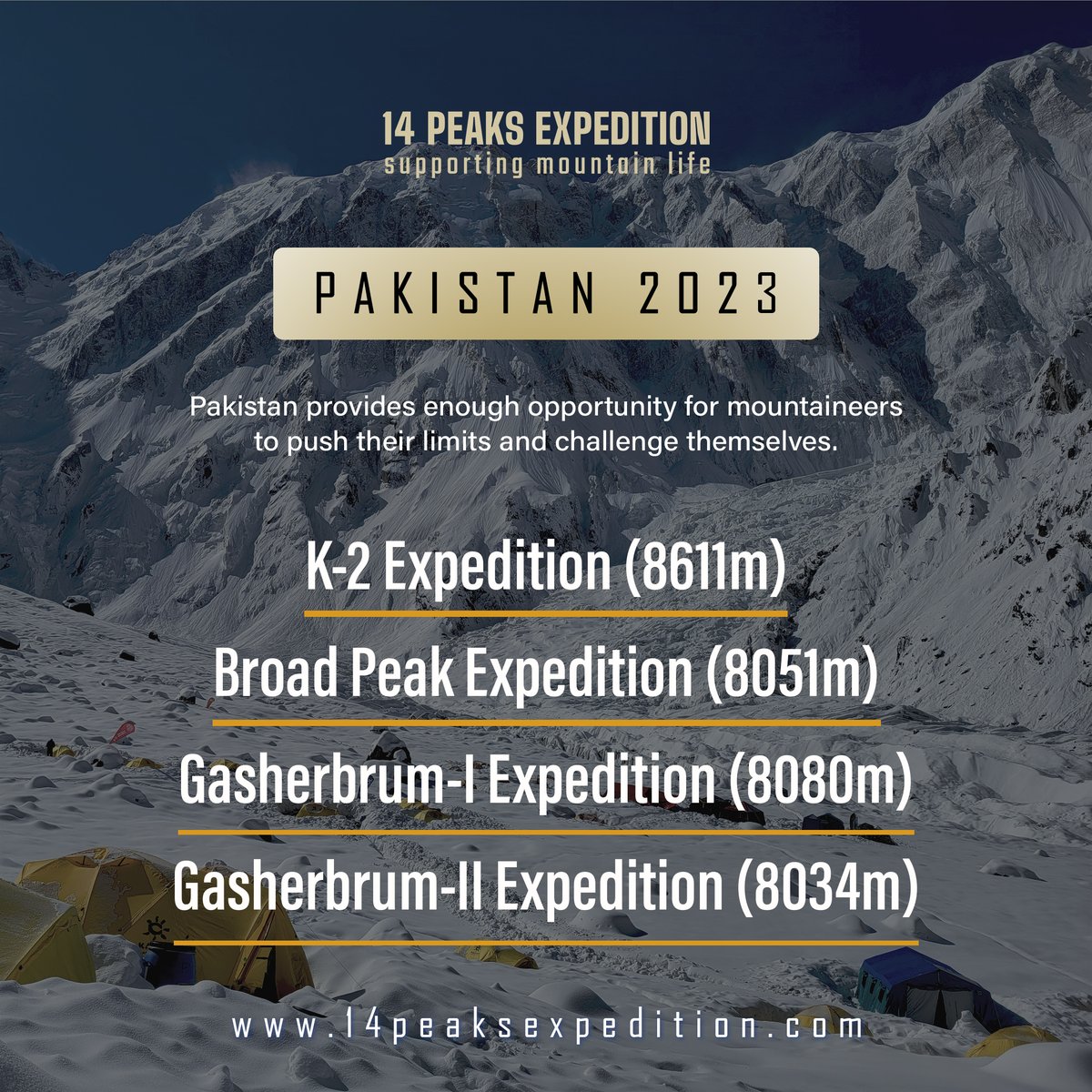 14 Peaks Expedition tweet media