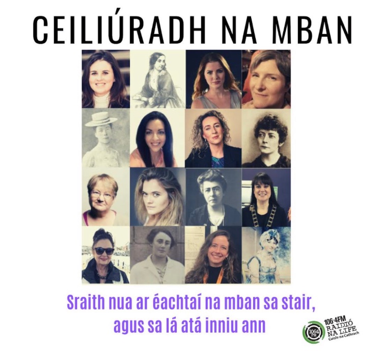 ScealNamBan's tweet photo. ✨Ceiliúradh na mBan☘️

📻Clár raidió nua faoi éachtaí na mban sa stair, agus mná na linne á bplé🎙

Chomh sásta a bheith mar chomhláithreoir ar an tsraith le @raidionalife

🗓ag tosú 01/02 (8gclár)
⏰7:30pm
💻https://t.co/n2JnDHz3pr 106.4fm
📱Spotify, Apple, soundcloud https://t.co/E8JCwFqSrQ