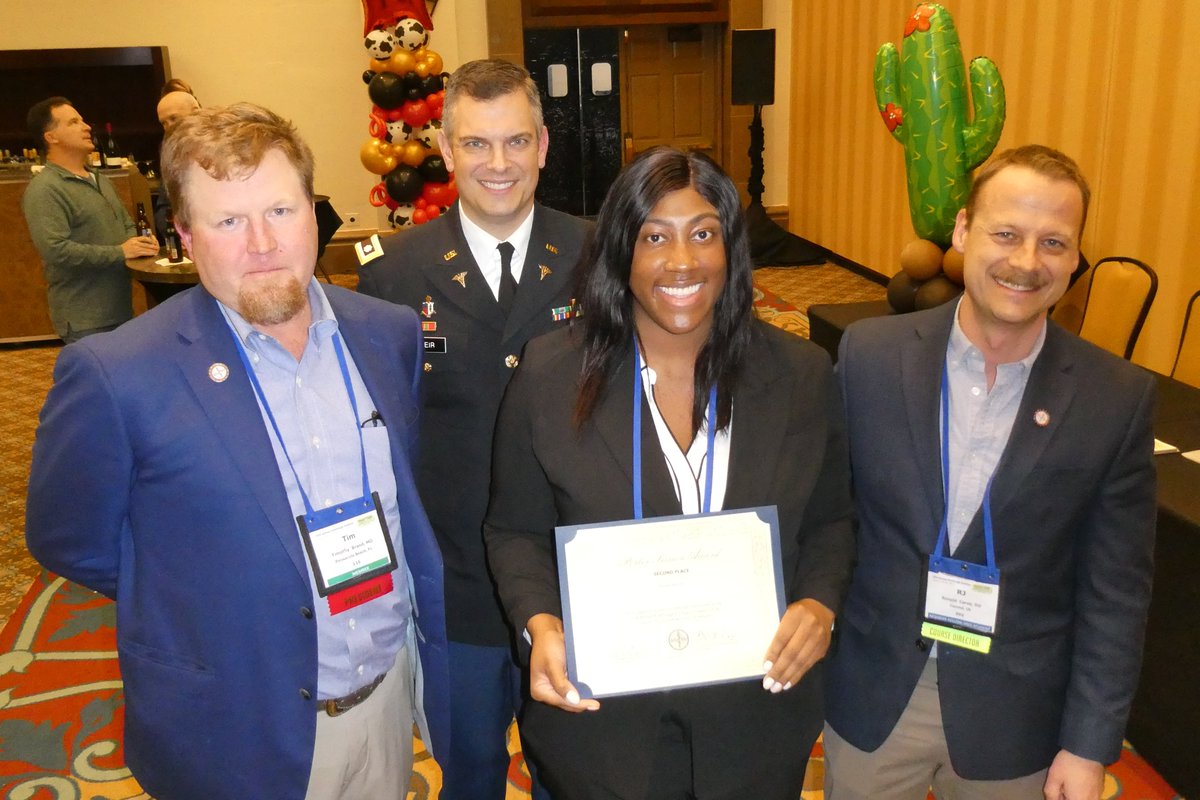 Dr. Chinade Roper was awarded 2nd prize in the poster competition for her work with @IUendourology on 'Sexual Function Outcomes following HoLEP' at #SGSU23 - congratulations!