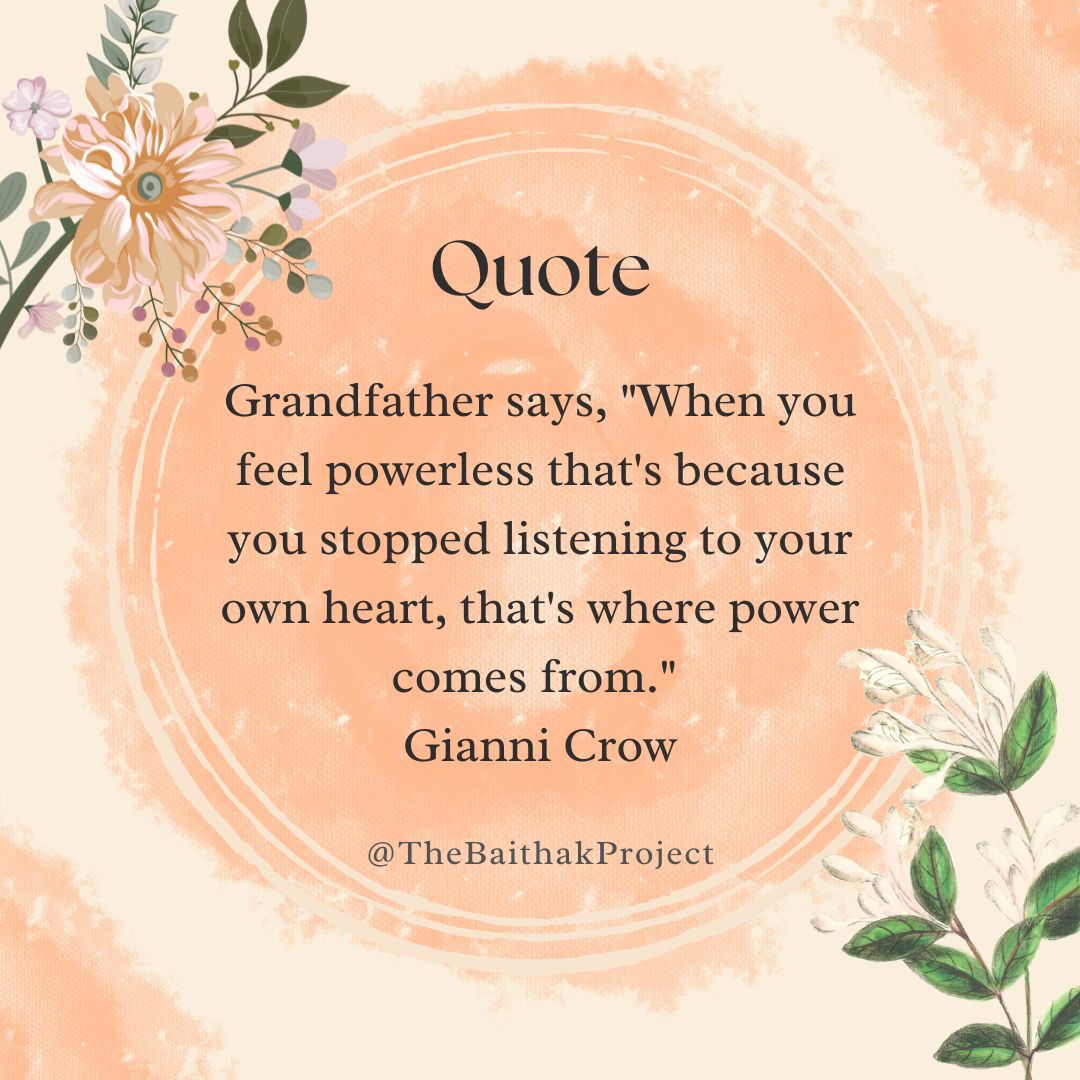 BaithakProject's tweet photo. Words of Wisdom https://t.co/6hGVOjjfxC