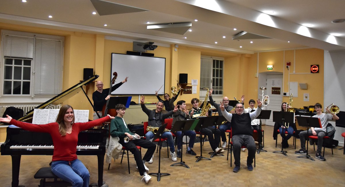 GRUBINOPRODUCT's tweet photo. C’est dans ce bel endroit qu’est le Grillen de Colmar, que j’ai voulu le temps d’une soirée montrer le travail de mes élèves Cham (Classe à Horaire Aménagé) et le Colmar Jazz Band  en faisant une porte ouverte sur le Jazz. Vendredi 10 mars à partir de 18 h 30 Grillen de Colmar https://t.co/1YijZTUNVp