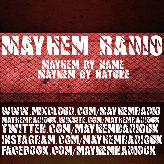 This weeks show hits our <a href="/mixcloud/">Mixcloud</a> account tomorrow evening at 8pm UK time, presented by Andrew it has 22 banging tracks and some of the bands featured will be..
<a href="/baby_schillaci/">Baby Schillaci</a> <a href="/official_adalia/">ADALIA</a> <a href="/ToddLaTorre/">Todd La Torre</a> <a href="/MarianasRest/">Marianas Rest</a> <a href="/OverkillBand/">OVERKILL</a> <a href="/BandTorment/">Misanthropik Torment Band</a> 
Ya won't wanna miss it!