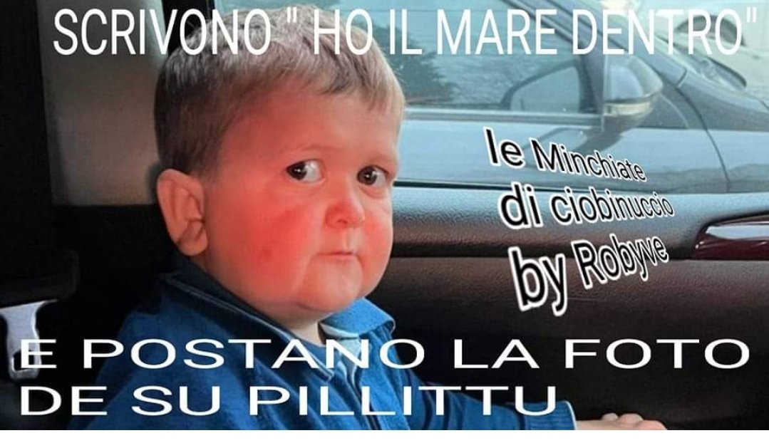 Boh, che maniere 🤷