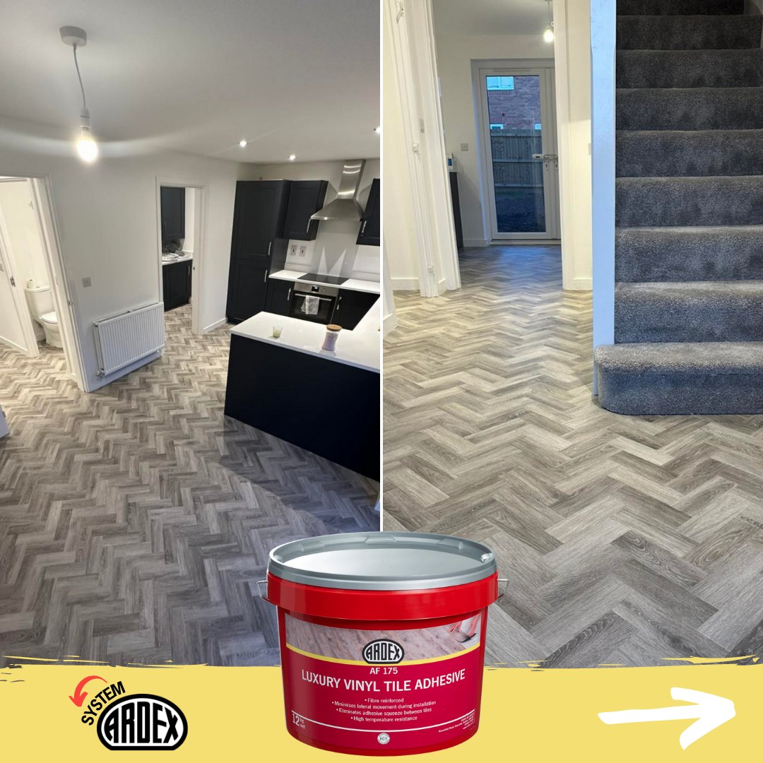 ARDEXUKFlooring's tweet photo. 🏆 ARDEX New Build System

✅ ARDEX MVS 95, K 40 FLOW AND AF 175

👏🏼 Amazing job, Premier Flooring - Nuneaton 

👀 Make sure you keep tagging us in your projects!

For more product info follow the link - https://t.co/PClNsGf7s4

#flooring #takethefloor #subfloorprep #systemardex https://t.co/4QBlPOYnhk