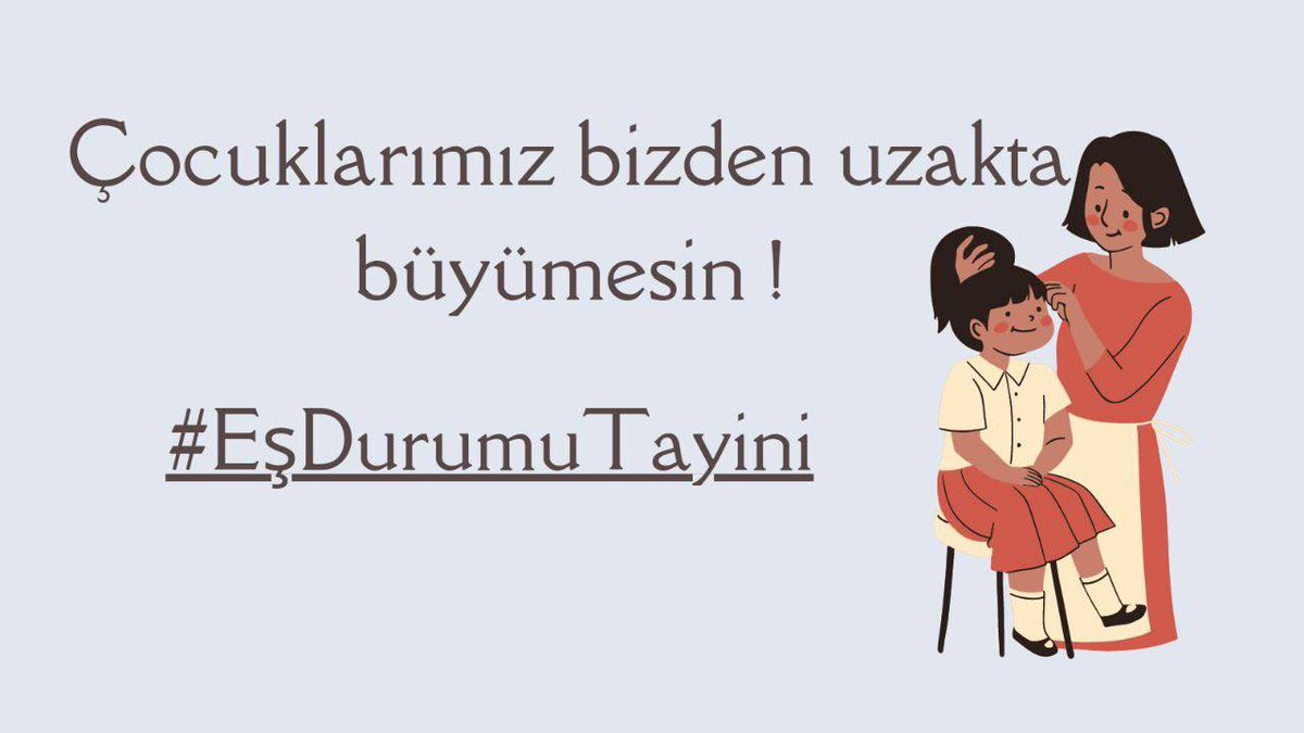 Aile bütünlüğü anayasal hak... Bütünlüğün saglanmasi lütuf degil bir zorunluluktur. 
<a href="/RTErdogan/">Recep Tayyip Erdoğan</a> <a href="/avhamzadag/">HAMZA DAĞ</a> <a href="/vedatbilgn/">Vedat Bilgin</a> <a href="/AvOzlemZengin/">Av. Özlem Zengin 🇹🇷</a> <a href="/akbasogluemin/">Av. M.Emin AKBAŞOĞLU 🇹🇷</a> #EşDurumuTayini