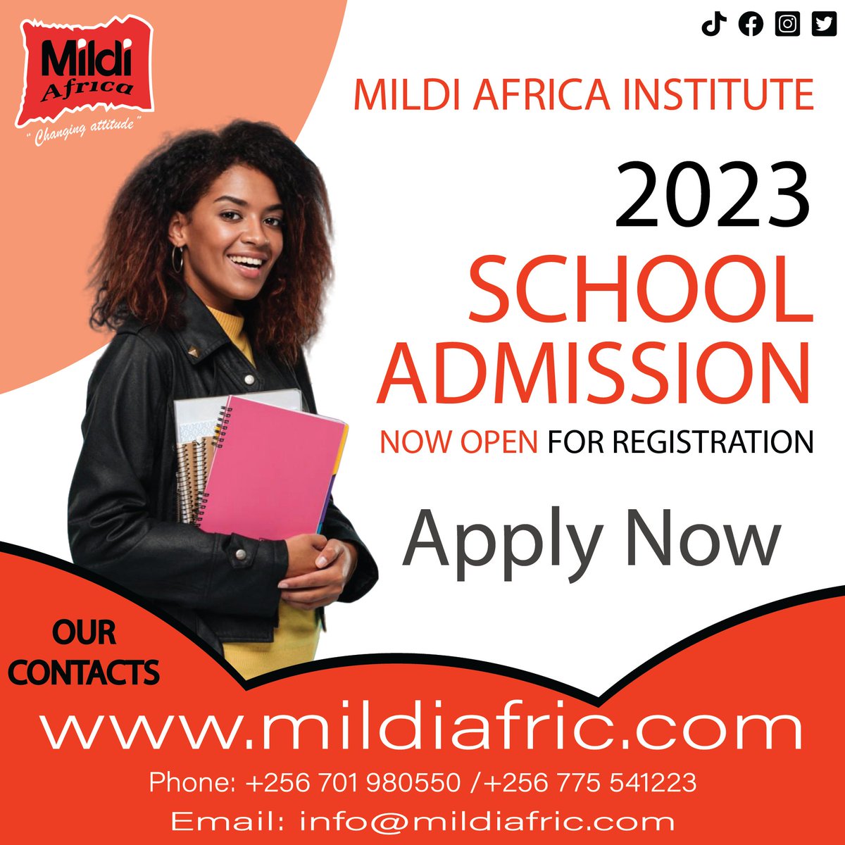 mildiafric's tweet photo. Let's get started
Our fees are affordable
#Schooltime #backtoschool #uganda #kayabwe #eastafrica #africa #hairdressingcourse #kampala https://t.co/wEETYDAsqX