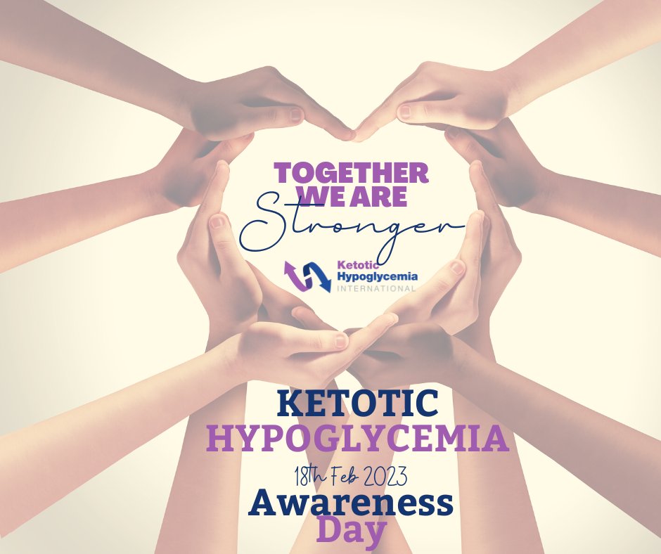 On February 18th, it is Ketotic Hypoglycemia awareness day brought to you by KHI. Over the next few weeks we are going to be sharing different resources and ideas to give awareness. Raising awareness of rare diseases is an incredibly important task - We hope you can join us!