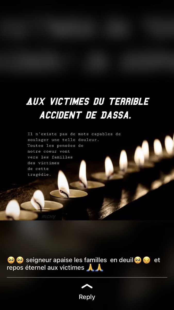 😭Oh Seigneur 💔, plus jamais ça 🙏💔. Nos sincères condoléances aux familles éplorées et que l’âme des défunts repose en paix. Vivement que le <a href="/gouvbenin/">Gouvernement du Bénin 🇧🇯</a> trouve une solution pour règlementer la circulation et les transports au Bénin 😭💔💔