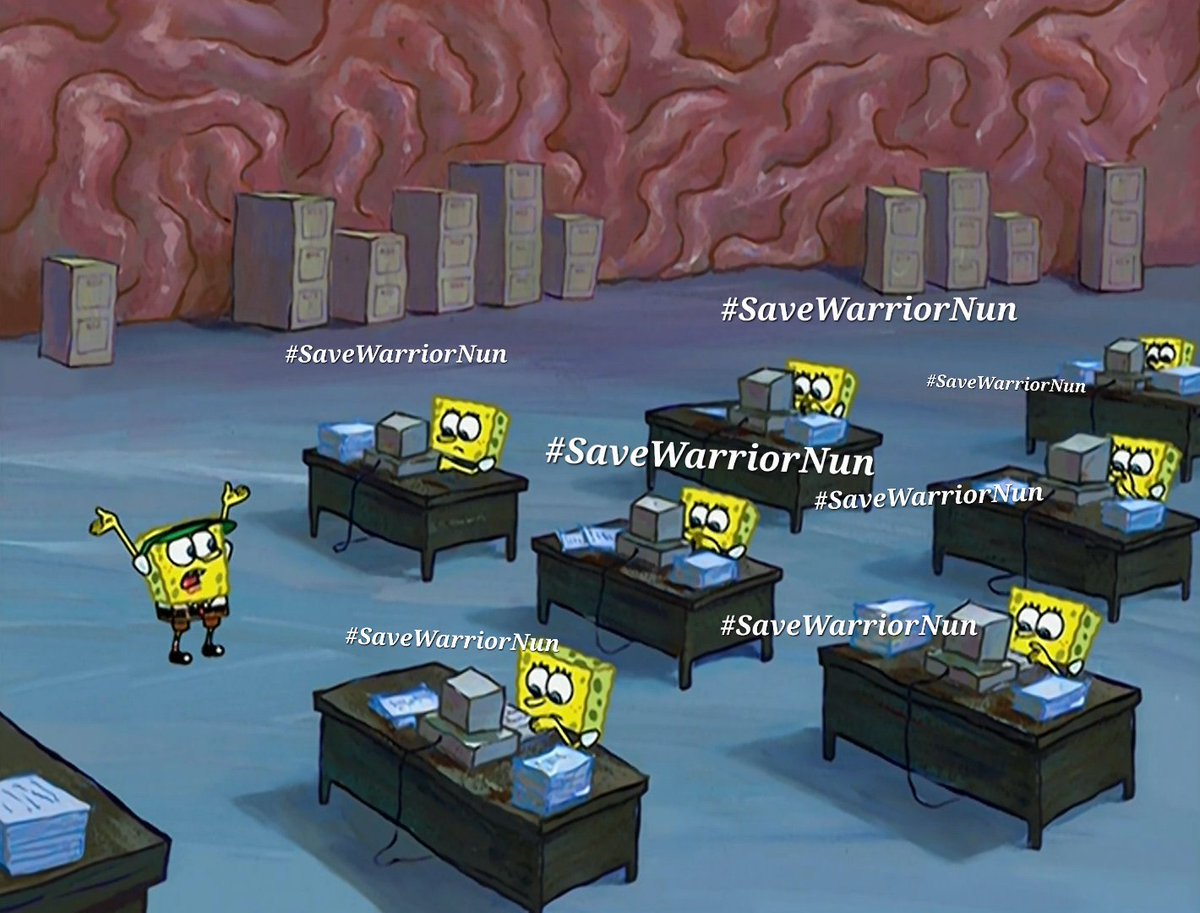 Every halo-bearer rn 
#SaveWarriorNun #WarriorNun
