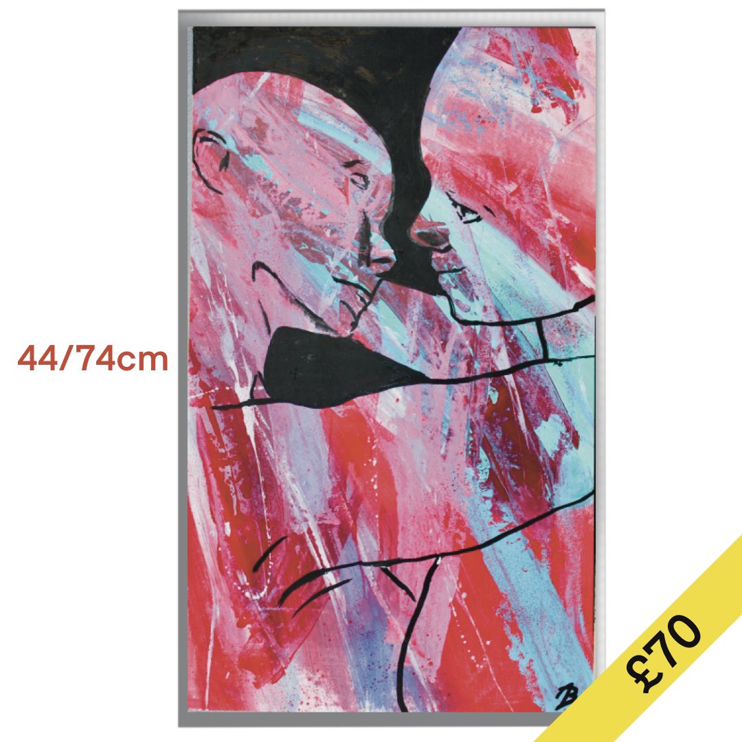 timburgessart's tweet photo. My new series is now live and for sale on my website https://t.co/XvaiNeA47X and in time for #ValentinesDay2023 all originals here is a little preview find more in my shop #LoveArt #newart #paintings #artforsale #abstractart #newartseries https://t.co/s9WAF6BhZu