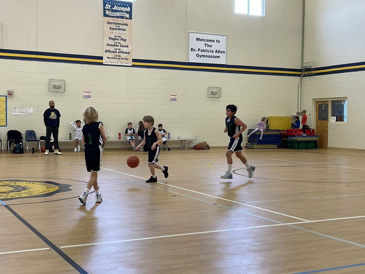 LoriArmistead's tweet photo. Happy #CSW2023! We kicked off with some Catholic school third grade basketball and Vigil Mass. Join us in praying that all families who desire have the chance to attend a school like @NDAcademyGA! https://t.co/dfpXEE5ovP