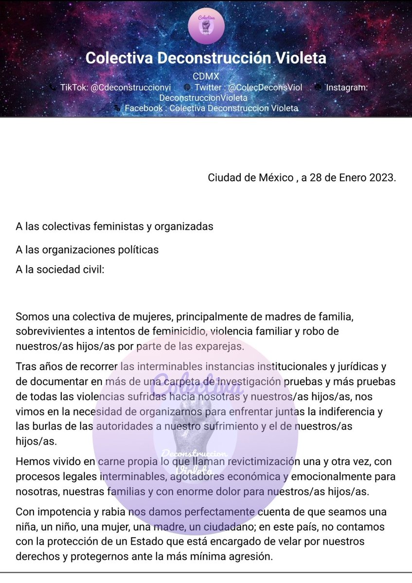 ColecDeconsViol's tweet photo. 🔴COMUNICADO URGENTE 
🔥NOS VEMOS MAÑANA 🔥
NIÑOS HEROES 119 COL. DOCTORES 
@Didibadgal1 @sobrevi88664013 @violetastunam @UMP_org @VioletAquelarre @Foro_TV @SoyRaulFlores @Radio_Formula @jaj_formula @PamCerdeira @AristeguiOnline @ElisaSomos https://t.co/WfUMAwMZzU