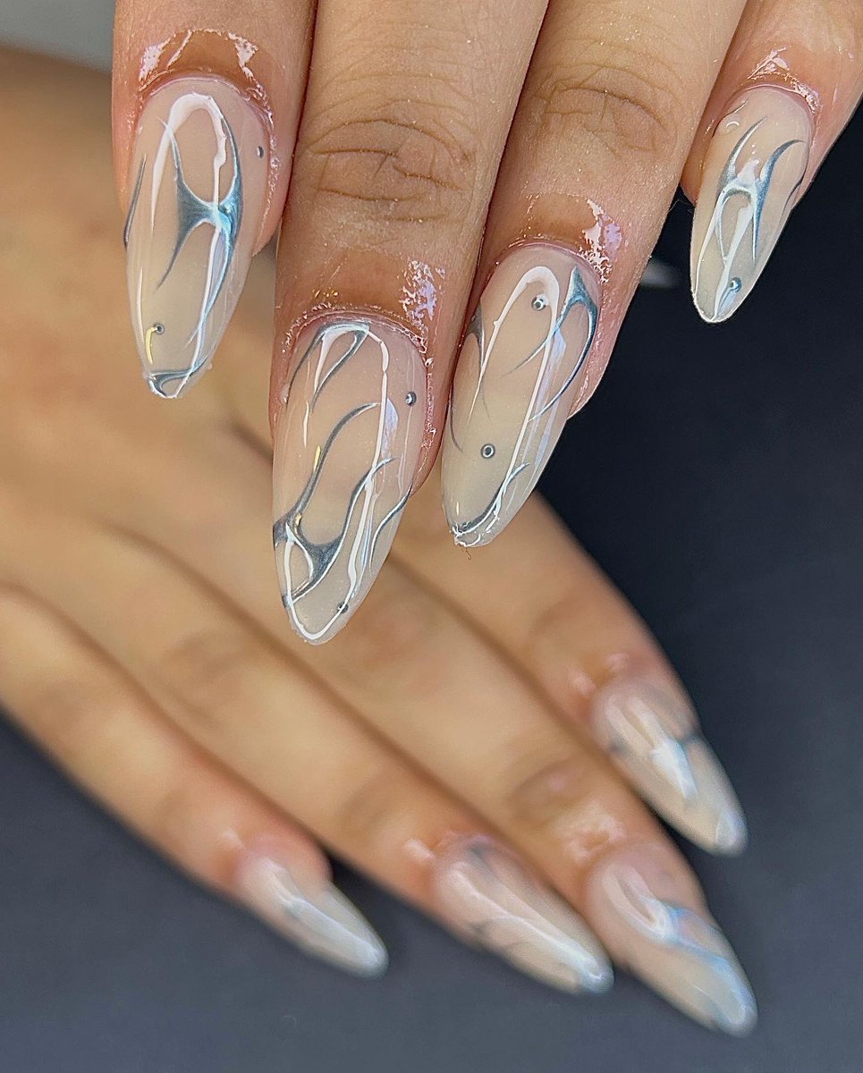 what do you call this style? i’m obsessed with this set i did the other day #nail #nailideas #nailinspo