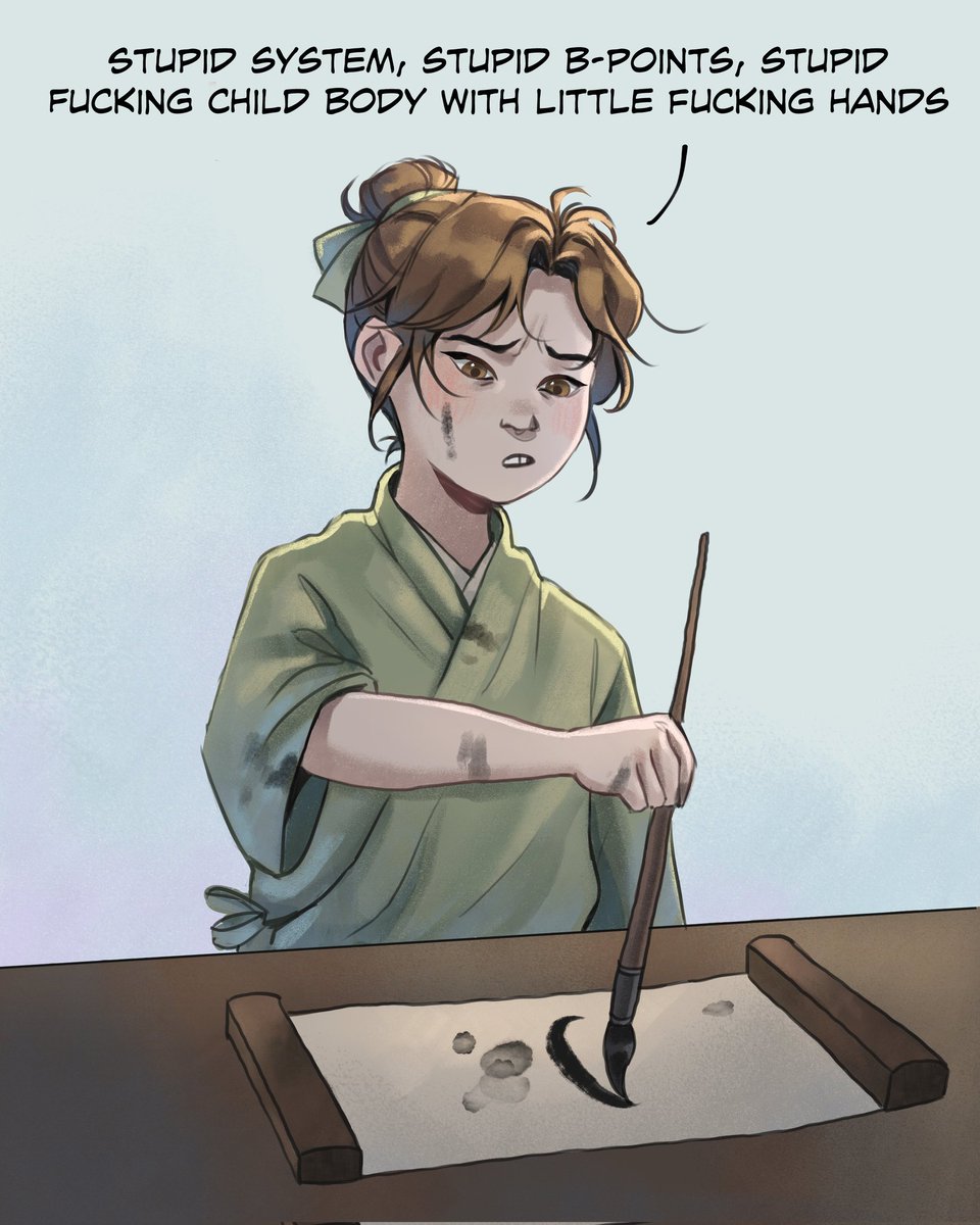 「Kid Shang Qinghua as an An Ding disciple」|Tadpole 🌸🐸のイラスト