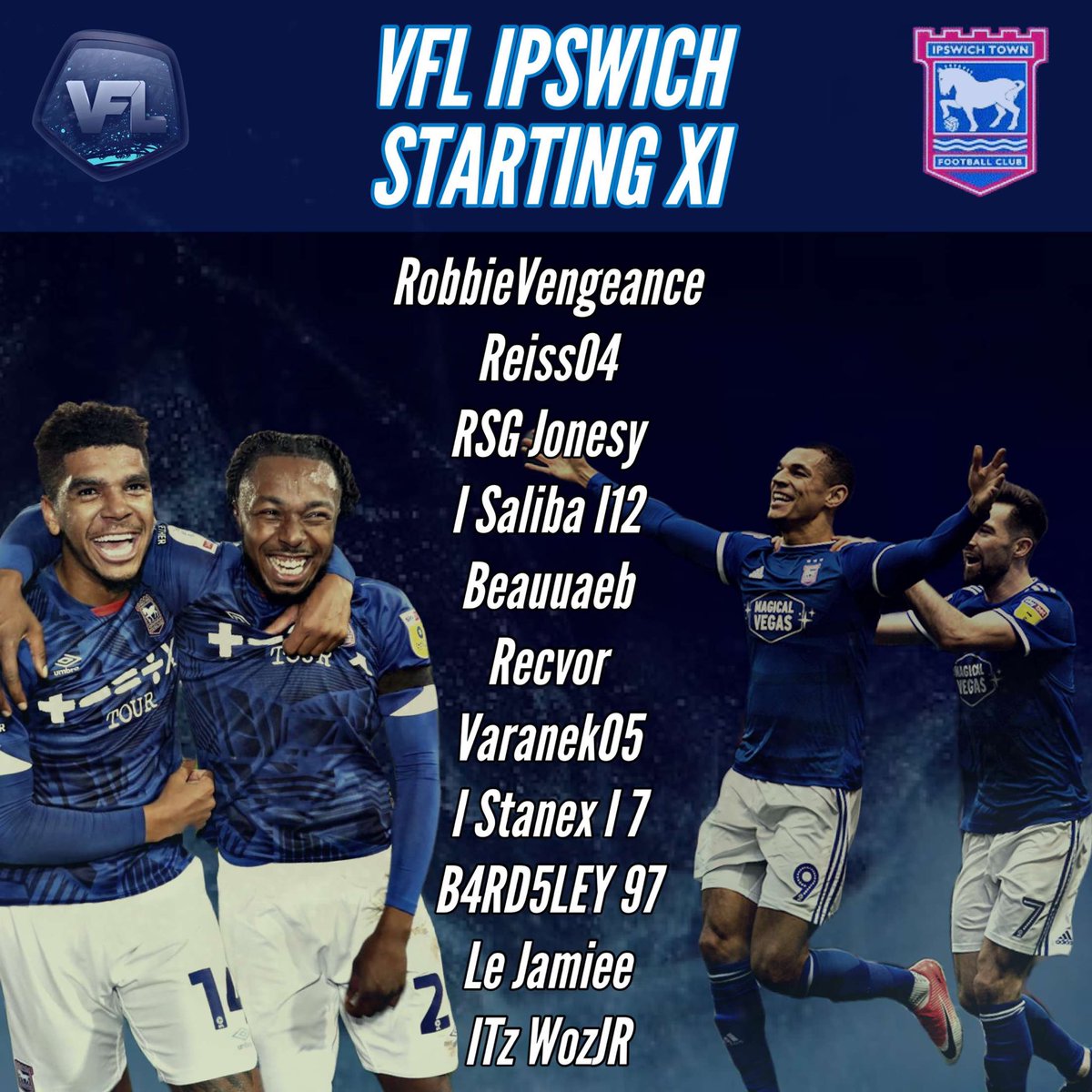 unleashed_es's tweet photo. Game night 3 hoping to build on our 1 W 1D from last night 🤌🏽

As always credit to @SauceyFootball for the graphics 🤩 https://t.co/RvyFzkz2m0