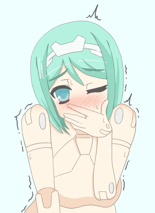 自分のアイコン用に描いたんだけど・・・深夜テンション怖いね#武装神姫 #ウェルクストラ 