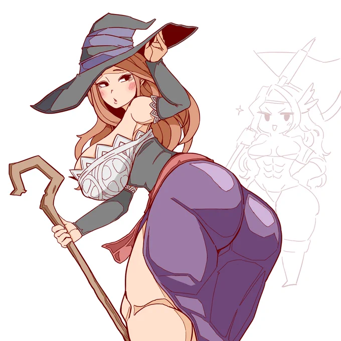 Sorceress from Dragon's Crwon 