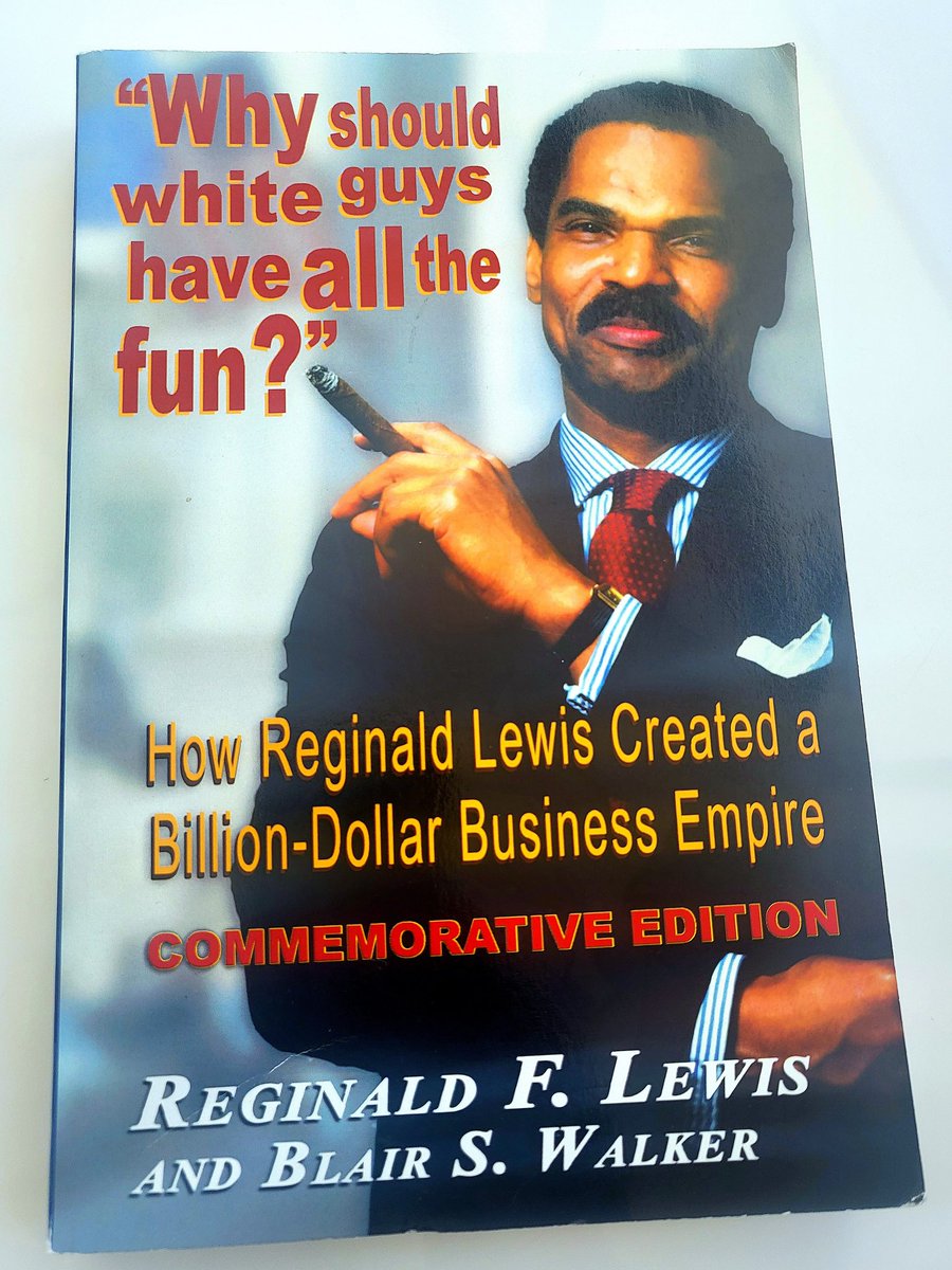 TebogoDitshego's tweet image. Currently reading this book that illustrates how the late African-American businessman and renowned deal maker, Reginald Lewis (1942 - 1993) built a billion-dollar business empire. #ReadabookSA