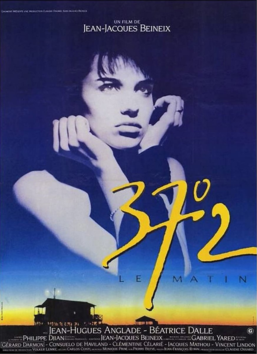 garyerskine's tweet photo. Betty Blue [37°2 le matin], 1986.

Directed by Jean-Jacques Beineix and starring Jean Hugues-Anglade and Béatrice Dalle. A beautifully tragic tale of love. Recommended.

#IconicPoster https://t.co/TMko1tySAY