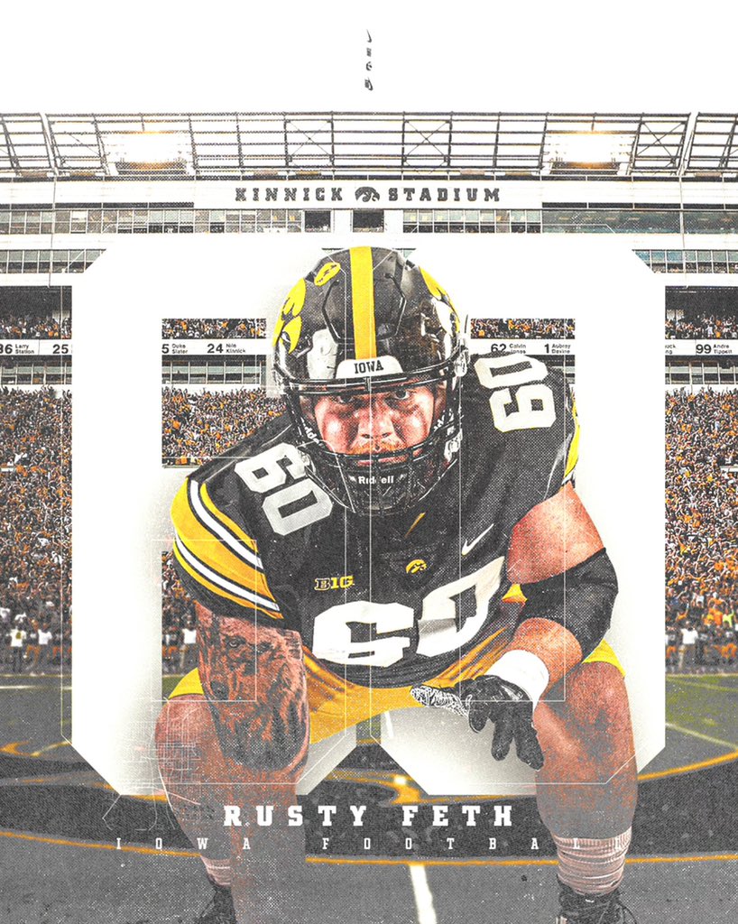 rustyfeth9's tweet image. Proud of myself. I am so excited to announce that I have committed to the University of Iowa! Can’t wait to be around these fantastic people 💛🖤🐤 @CoachBarnett_OL