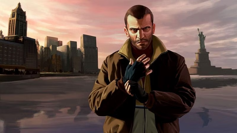 RIP Niko Bellic #fyp #gta #nikobellic #rockstargames, niko bellic