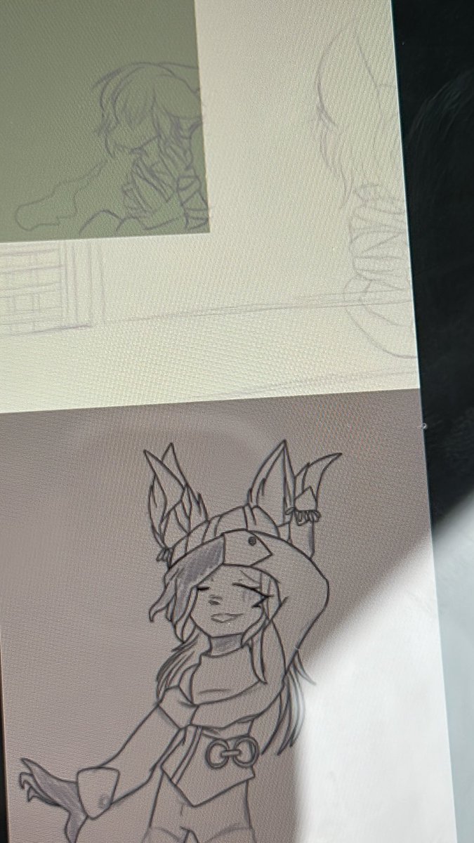 Olis_Wreck's tweet photo. The work continues page four is in progress! >:D https://t.co/guXO6lHJ75