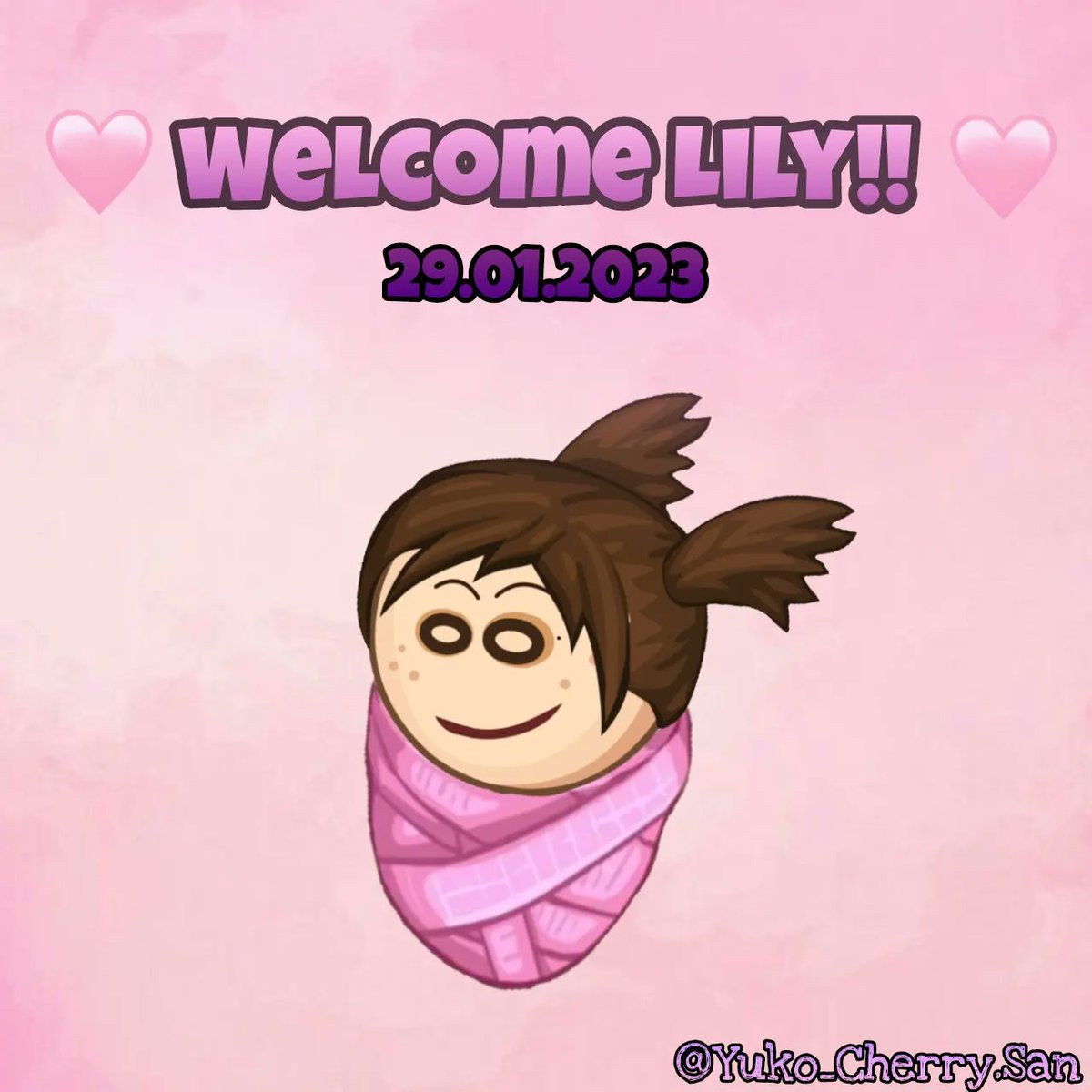Yuko_Cherry's tweet photo. For the people who didn't know, Maya was pregnant with her second child and today I want to inform that the little girl of the Gotcha Family (Lily) HAS BEEN BORN TODAY!!!! π₯Ίπ₯°ππΌπ
#papalouiepals #flipline #oc #myoc #myocs #Gotchafamily #BabyLilyGotcha #DuYa #DukeGotcha https://t.co/1eMdPCMlwe