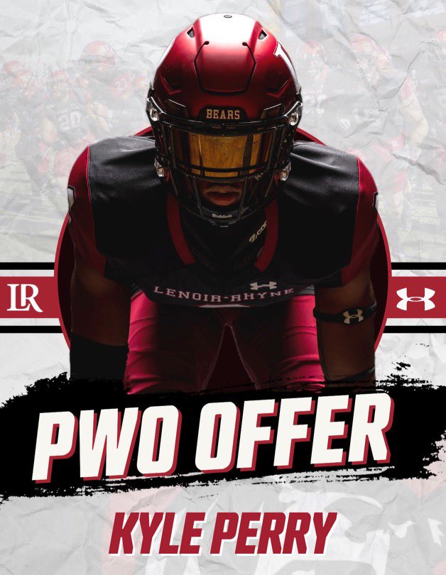 kyleperry_hrhs's tweet photo. Blessed to receive a PWO to play football at Lenoir Rhyne! 🐻@AnthonySoto_LR https://t.co/34D6gLnzJu