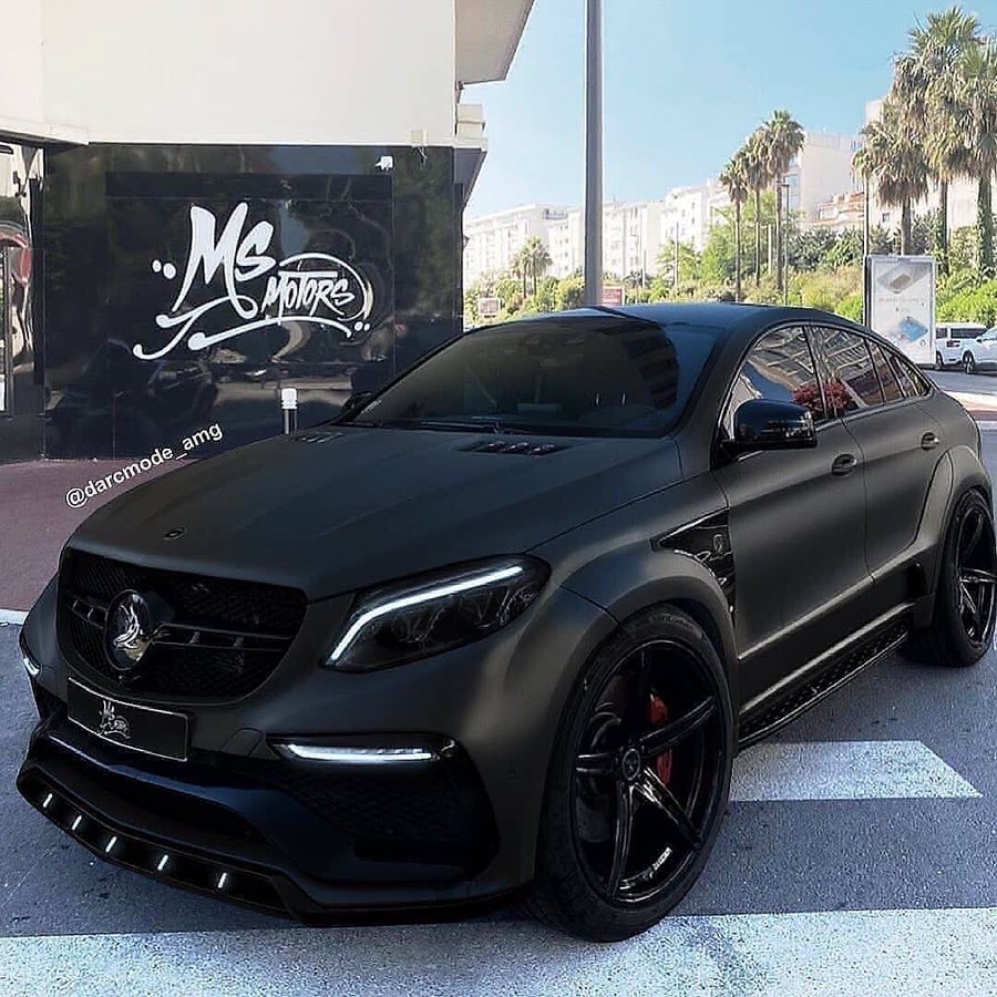 Mercedes Benz AMG GLE63 s coupe black MrBenz