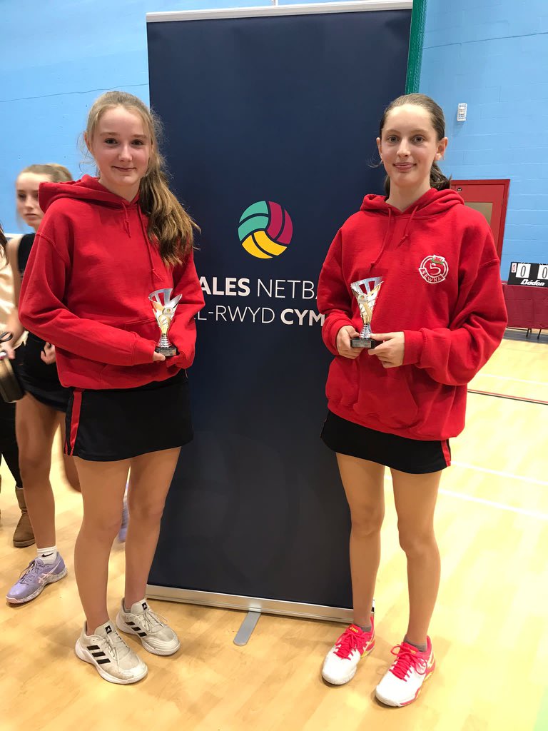 What a day for Jess and Verity. U14 Inter-County #netball Champions as part of the South East Wales squad. Congratulations!
