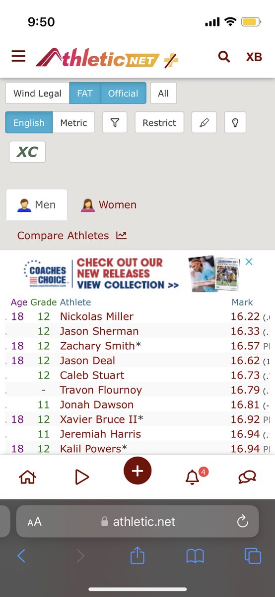 xbruce48's tweet photo. Ranked #5 in the state of California for the 60m Dash and top 10 for the 150m https://t.co/wDErHJSlkU