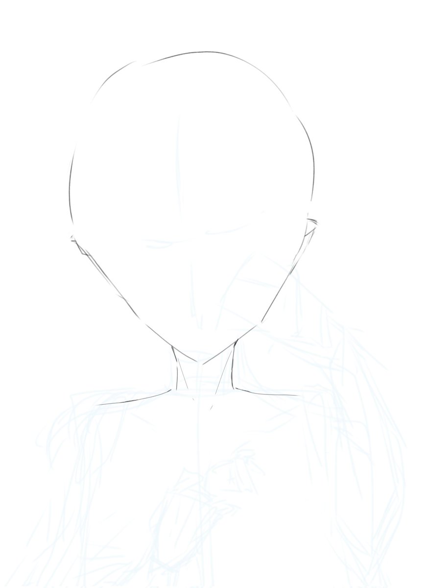 線画一発描き人間。線画に本気です。（？）