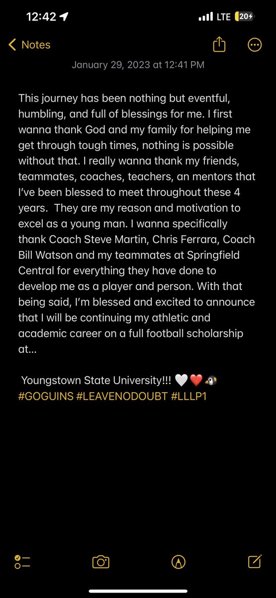 maximus_lockett's tweet image. LET’S WORK!!! 100% Committed @ysufootball @CoachBuj @Watson_718 @CoachMartinESA @CoachPanasci @GoTeamSpartans @Csf9393Ferrara